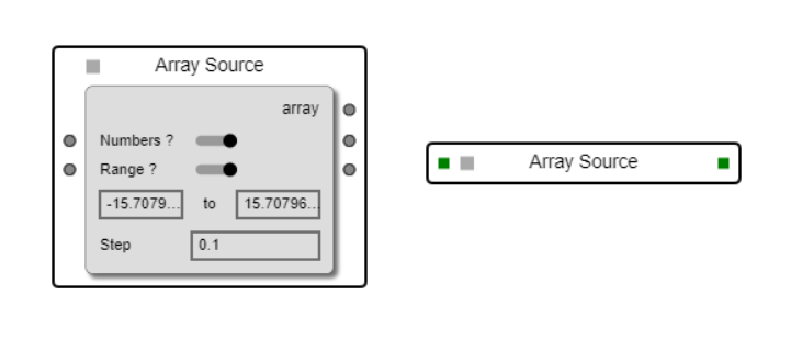 Node-state toggle example